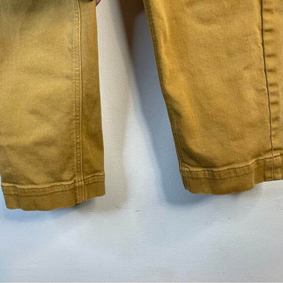 Everlane Straight Leg Crop Golden Brown Cropped Trousers Pants womens 2 short - Picture 7 of 15